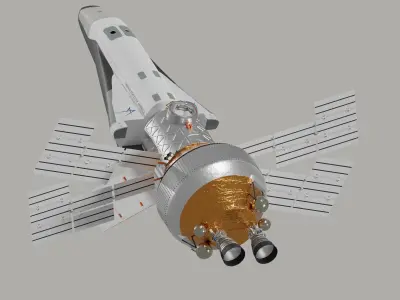 Lockheed Martin Crew Exploration Vehicle 3D model