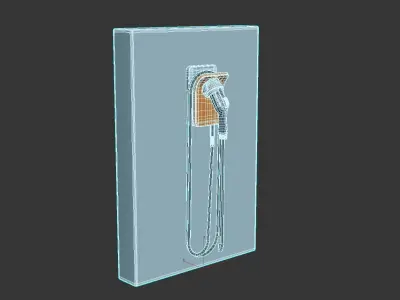 Electric Vehicle Chargepoint Part 01 3D model