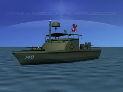 PBR Patrol Boat Riverine 3D model