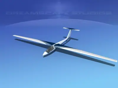 SZD-36 Cobra Glider V12 3D model