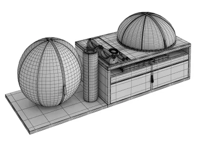 PENT luxury fitness equipment part 1 3D model