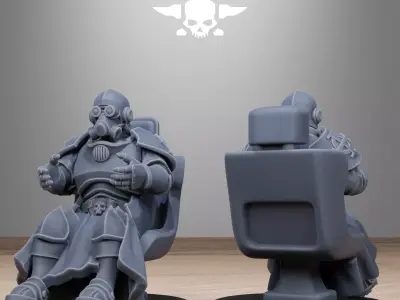 Pilot Commanders 3D print model