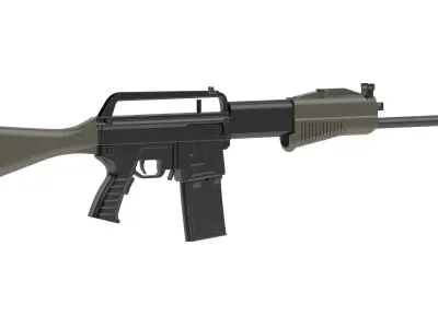Franchi SPAS-15 3D model