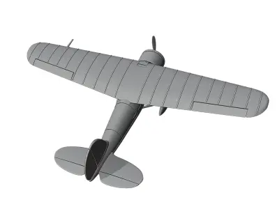 Lockheed Vega 3D print model