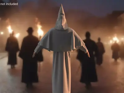 Ku Klux Klan Suit 3D model