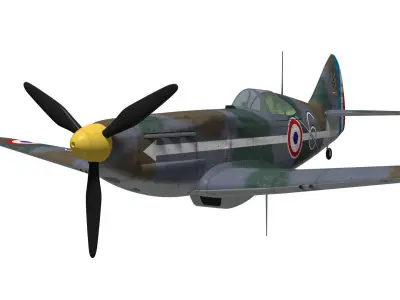 Dewoitine D520 3D model