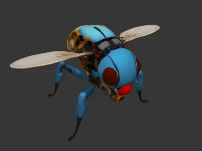 Robotic Fly 3D model