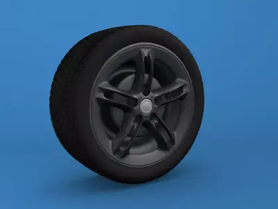 Car Tyre Free 3D model