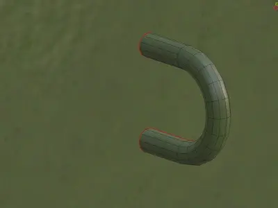 Animated Rusty Metal chest Low-poly 3D model