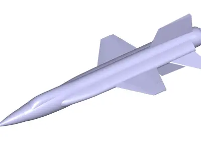 North American X-15 3D model