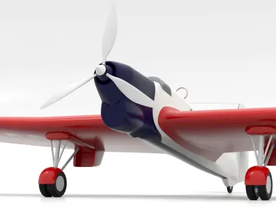 Simple Tupolev ANT-25 3D model