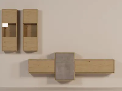 AlphaB2B CITY6031 Tv Set Free low-poly 3D model