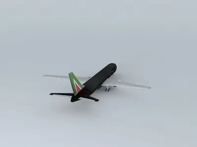 Alitalia Boeing 767 300 Free 3D model