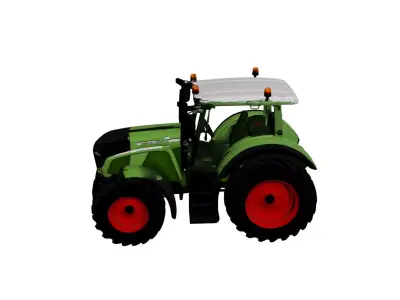 Fendt 1000 Vario Tractor Heavy Duty Agricultural Vehicle 3D model