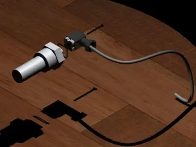 Electric probe Free 3D model