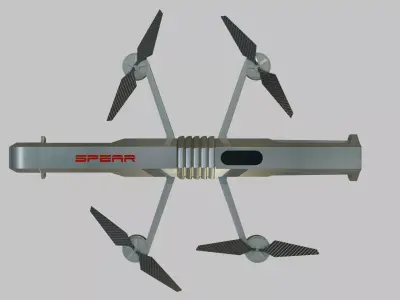 Drone SpearUAV Ninox 40 3D model