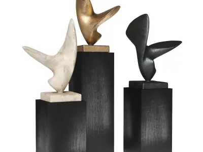 Bird wings figure 3D model