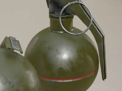Frag Grenade 3D model