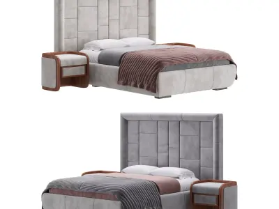 Fly Grace Bed 3D model