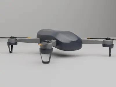 Drone - Quadcopter 3D model