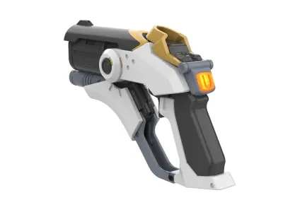 Mercy Blaster 3 Skins - Overwatch - Commercial - STL 3D print model