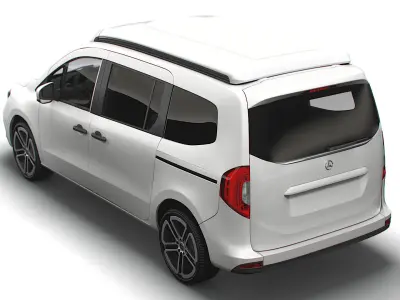 Mercedes Benz EQT Marco Polo 2023 3D model