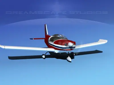 Zlin Z 242 V07 3D model