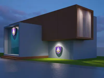 office building 3D model