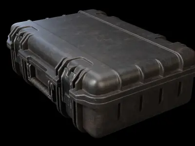 Container hard case Free 3D model