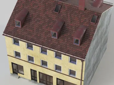 European residence 02 3D model