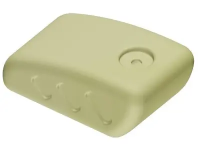 Plastic Bike Fuel Tank 3D model