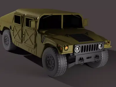 Humvee 3D model