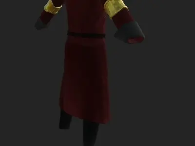 Vostroyan Firstborn Clothes 3D model