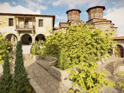 Island Citadel 3D model