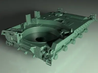 Tank M110 3D print model