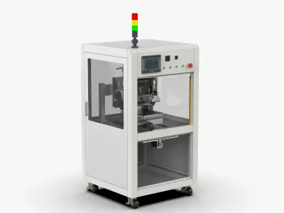 Automatic Glue Removal Machine 3D model