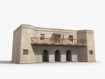 Arab xx20 Low-poly 3D model