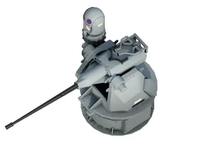 M242 Bushmaster  25mm  3D model