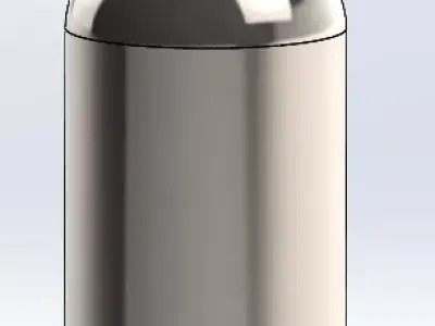 80 Gallons 135 PSI Vertical Air Compressor 3D model