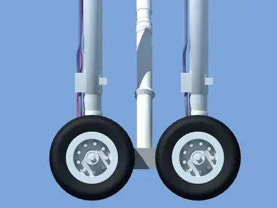 Landing Gear 3 3D model