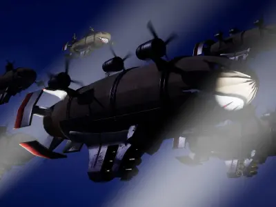 Kirov Airship 3D model