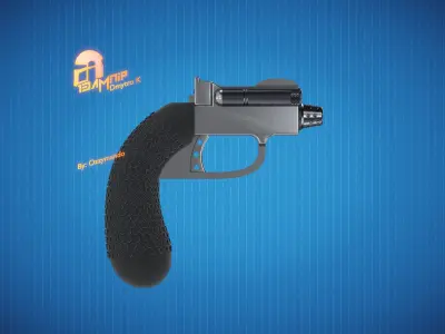Sentinel-7 Duel Holdout Blaster 3D print model