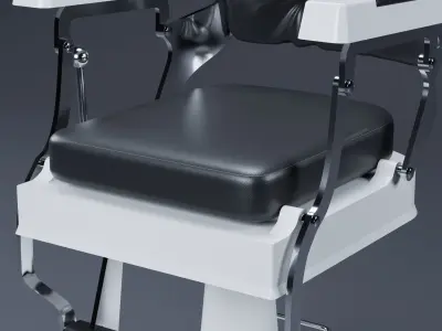 Barber Chair Free 3D model purchase