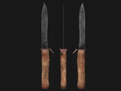  Military Weapons and RTactical Gear 3D Models Pack Low-poly 3D model