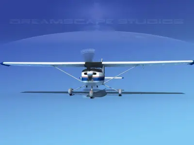 Cessna 152 Commuter V08 3D model