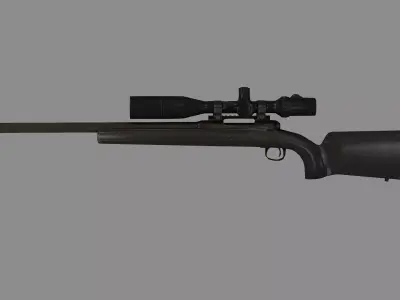 M24 Sniper Rifle Low-poly 3D Model Low-poly 3D model buy