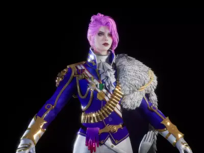 JOKER HIGHNESS Low-poly 3D model