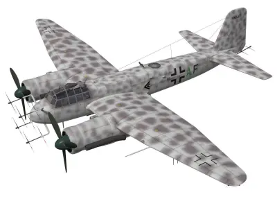 Junkers Ju 88 G-6 3D model