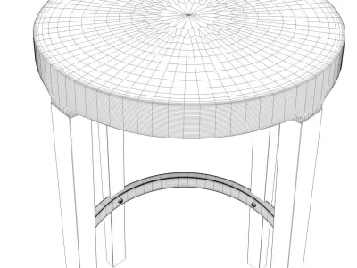 Step high stool by Established and Sons 3D model