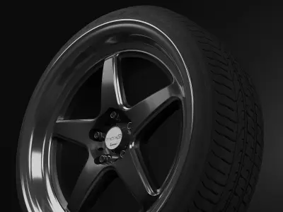 LENSO D-1SF Low-poly 3D model